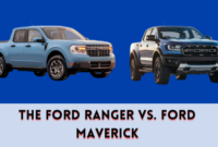 The Ford Ranger vs. Ford Maverick The Ford Ranger vs. Ford Maverick