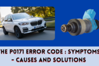 The P0171 Error Code Symptoms - Causes and Solutions The P0171 Error Code : Symptoms - Causes and Solutions